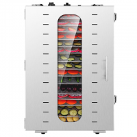 16Trays Mini commercial small scale pineapple tomato potato mango vegetable fruit electric food dehydrator