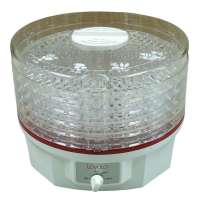 Food dehydrator dryer with adjustable temp control